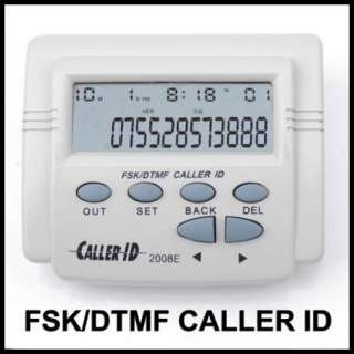 New LED Mobile Tele Display DTMF FSK ETSI Caller ID Box  