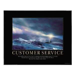    Successories Customer Service Motivational Poster