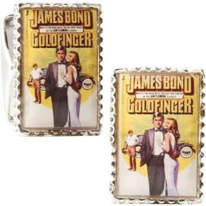  James Bond Goldfinger Cufflinks CLI RR 333 YL: Jewelry