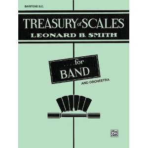  Alfred Treasury of Scales for Band and Orchestra Baritone 