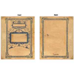  Book Covers Set Of 2 Victoria 5.5X7   620649 Patio, Lawn 