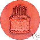 ceramic cookie stamp birt hday cake $ 9 75 time