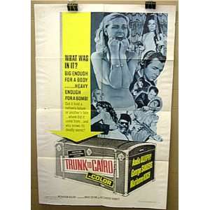  Movie Poster Trunk to Cairo Audie Murphy F60 Everything 