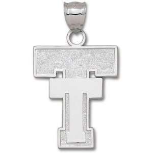 com Texas Tech Red Raiders Solid Sterling Silver Classic TT Giant 
