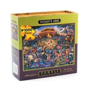  Dowdle Folk Art Noahs Ark 1000 Piece Puzzle: Toys & Games