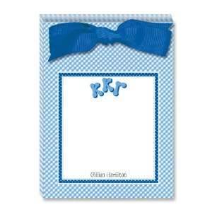  Kappa Kappa Gamma Tear Pad   Gingham