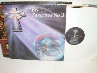 TBN Favorites No.3 LP 103 Trinity Broadcasting Network  