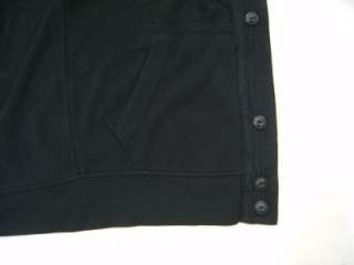   Ralph Lauren Mens Hoodie Sweatshirt Jacket Black Hooded Fleece  