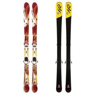  K2 SuperBurnin Skis + ERS 11.0 Demo Bindings Womens 2012 