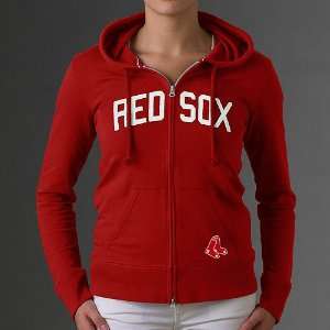  Boston Red Sox Womens Pep Rally Full Zip Hood by 47 