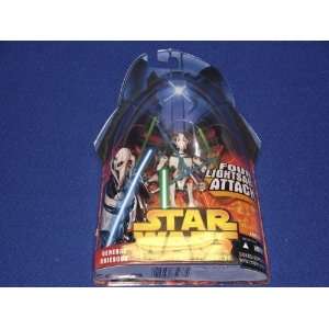   Of The Sith General Grievous Four Lightsaber Attack: Toys & Games