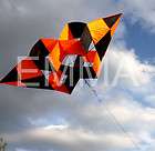  / Black/Oran​ge Box 3D Kite 78 x 28. 