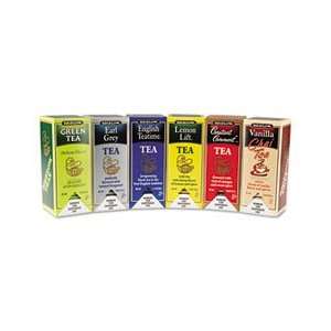FVS15577 Bigelow® Assorted Tea Packs, Six Flavors, 28 Tea Bags/Flavor 