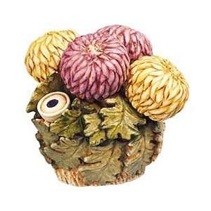   Harmony Garden Chrysanthemum Treasure Box Figurine 