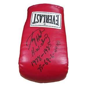   Autographed/Signed Boxing Sparring Glove (JSA): Sports & Outdoors