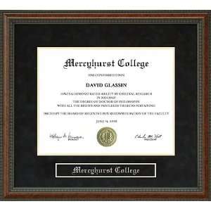  Mercyhurst College Diploma Frame