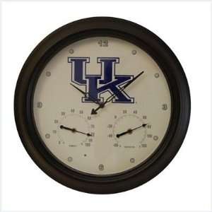  Kentucky Wildcats 18 Indoor/Outdoor Clock: Home & Kitchen
