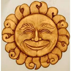    Celestial wall plaque with charming Sun Face