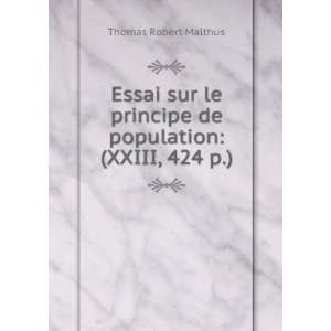    Malthus essai sur le principe de population T. R. Malthus Books