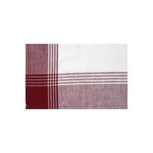  Tea Towel McLeod No Stripe Red with White 3 Pack 