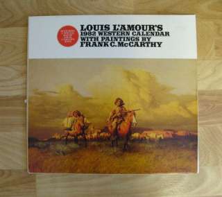  Louis LAmours 1982 Western Calendar (9780553013429 