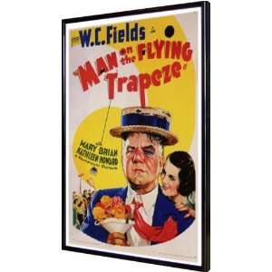    Man on the Flying Trapeze 11x17 Framed Poster: Home & Kitchen