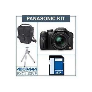  Panasonic Lumix DMC FZ150 Digital Camera Kit   Black 