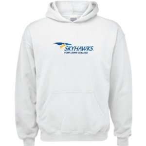   College Skyhawks White Youth Logo Hooded Sweatshirt: Sports & Outdoors