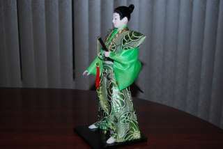 12 Japanese Samurai Doll  