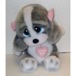  12 Sad Honey Dog; Talking Plush Stuffed Toy Doll 