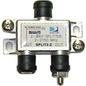  DIRECTV SPLIT2 2 Way Signal Splitter Electronics