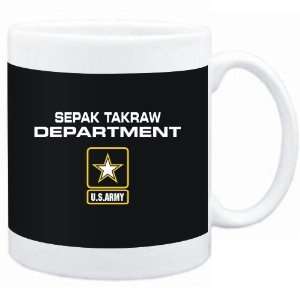   Mug Black  DEPARMENT US ARMY Sepak Takraw  Sports