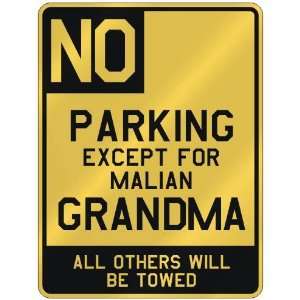   FOR MALIAN GRANDMA  PARKING SIGN COUNTRY MALI
