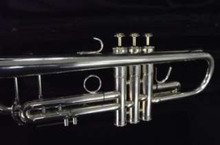 GLENN EDWARDS SILVER PLATED TRUMPET Trumpet WITH ORIGINAL GLENN 