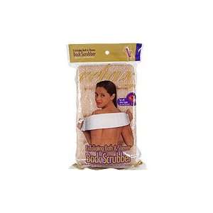   Bath & Shower Back Scrubber Brown   For All Skin Types, 1 pc,(T.Taio