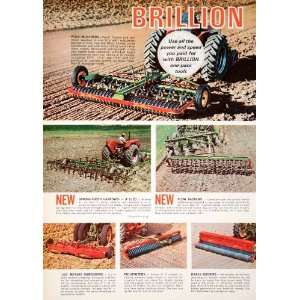  1965 Ad Brillion Iron Works Wisconsin Farming Tool 