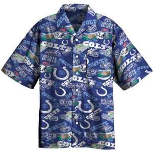    Indianapolis Colts Tailgate Party Camp Shirt: Sports & Outdoors