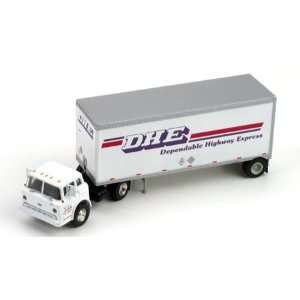  Ready to Roll Ford C Cabover w/28 Smooth Trailer   DHE: Toys & Games