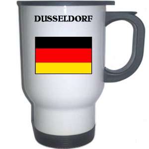 Germany   DUSSELDORF White Stainless Steel Mug