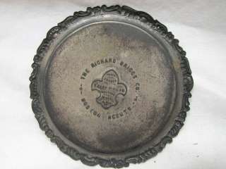 BOSTON HOTEL TOURAINE PORCELAIN TIP TRAY RICHARD BRIGGS  