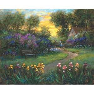  Joe McNaughton   Garden Memory, Size 20 x 16 Canvas 