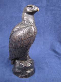 Bronze Sculpture Bald Eagle Joseph Boulton Signed #548  
