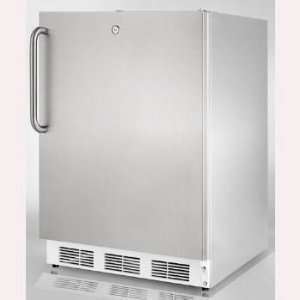   System, Door Lock and Adjustable Thermostat: Stainless Cabinet with