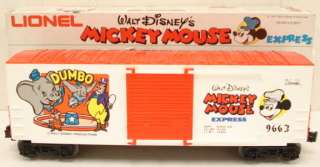 Lionel 6 9663 Disneys Dumbo Hi Cube Boxcar LN/Box 023922696632  