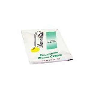  Brushless Shave Cream, 0.25 oz. Packet, 100/bx, 10 bxs/cs 