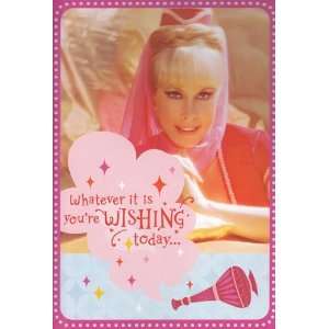 Greeting Card Birthday Card with Sound I Dream of Jeannie Whatever It 