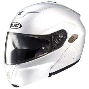  HJC SY Max III Modular Helmet   Large/White: Automotive