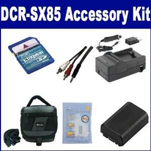  Sony DCR SX85 Camcorder Accessory Kit includes: SDM 109 