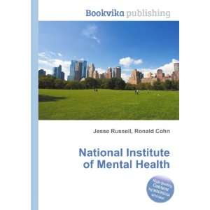  National Institute of Mental Health Ronald Cohn Jesse 