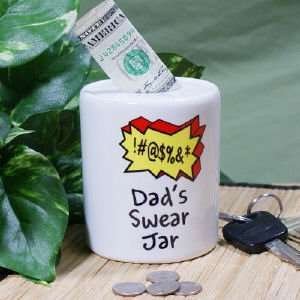  Custom Printed Swear Jar